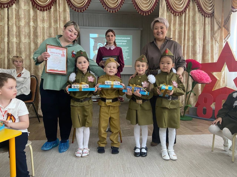 III призовое место в районной интеллектуальной олимпиаде "Знай-ка".